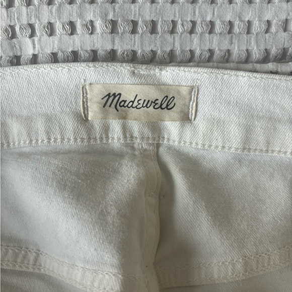 Madewell Perfect Vintage White Skinny Jeans Size 26 - Picture 4 of 6